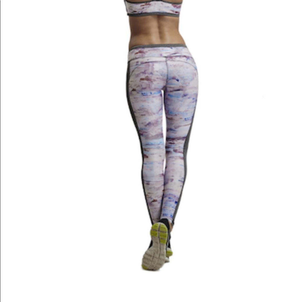 Nimble pastel print activewear pants.  Never worn